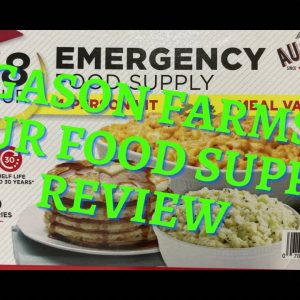 AUGASON FARMS 48 HOUR FOOD SUPPLY REVIEW  {} PREPPER FOOD SUPPLY