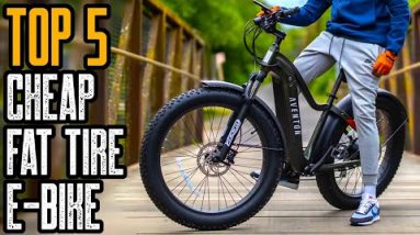 TOP 5 CHEAP FAT TIRE ELECTRIC BIKES ON AMAZON