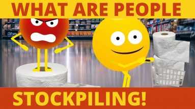 Food Shortages, Survey Of What People Are Stockpiling, Empty Shelves and Supply Chain Disruptions