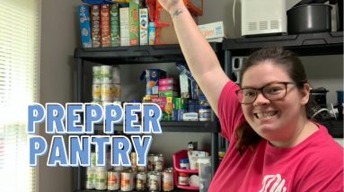 Emergency Food Storage || PREPPER PANTRY || STOCK UP NOW! Are you Prepared?