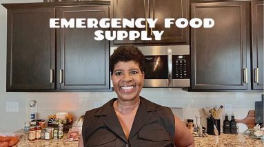 PREPPER PANTRY | RESTOCKING MY EMERGENCY FOOD SUPPLY | TRADER JOES GROCERY HAUL #preps #traderjoes