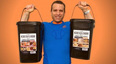 My Patriot Supply 4 Week Emergency Food Supply And 100 Hour Candle