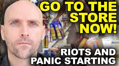 GET TO THE STORE NOW - NOT ENOUGH FOOD FOR AMERICA - CROP SHORTAGE IN CHINA - US DEFAULT CRASHING