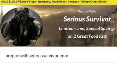 October Special from My Patriot Supply Long term emergency food!