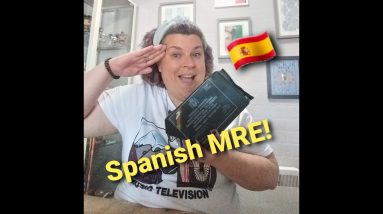 Spanish military MRE taste test!