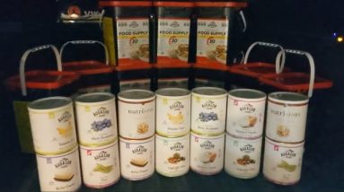 🥣 EMERGENCY FOOD MUST HAVES - 30 YEAR FOOD SUPPLY - #10 CANS - WALMART 30 DAY KITS - PREPPER PANTRY