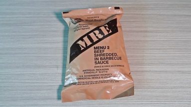 Tasting 2018 US Military MRE Menu #2 (Meal Ready to Eat)