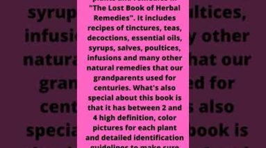 The Lost Book Of Remedies,,#shorts