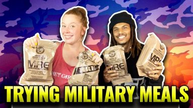 Trying Military Meals! *MRE's*