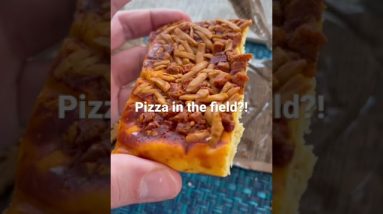 What we eat in the US Military Pizza MRE 🍕