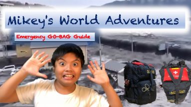 EMERGENCY GO-BAG GUIDE FOR EARTHQUAKE TSUNAMI DISASTERS