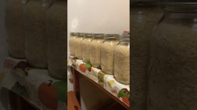 Jarring rice because I was also bored.