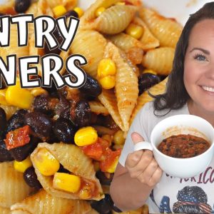 COOKING WITH PANTRY STAPLES | EMERGENCY MEALS | EMPTY SHELVES | AMBER AT HOME