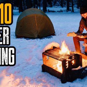 Top 10 Best Winter Camping Gear to Pack This Season 2022