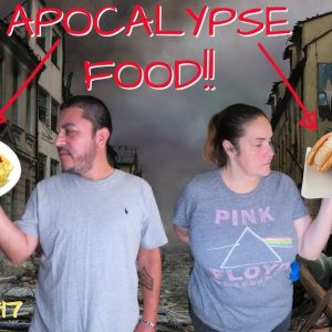 We Ate APOCALYPSE Survival Food For The Day!! (INTERESTING!!) * VLOG #17