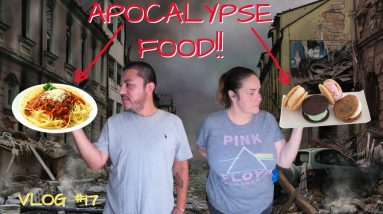 We Ate APOCALYPSE Survival Food For The Day!! (INTERESTING!!) * VLOG #17
