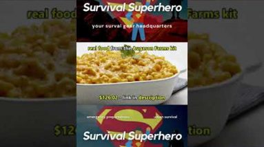 Augason Farms Emergency Food: The Augason Farms 1 Person 30 Day Emergency Food Supply #Shorts