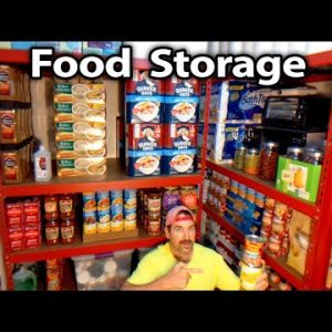 Food Storage Pantry $7,000 worth of Supplies EMERGENCY Prepper