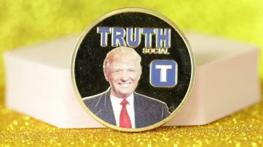 Truth Social President Donald Trump Challenge Coin #FJB #LGB Trumpshoppingnetwork