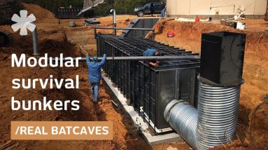 Texan maker's underground survival bunkers are real batcaves