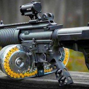 Top 10 Most Insane GUNS and WEAPONS in Action 2022