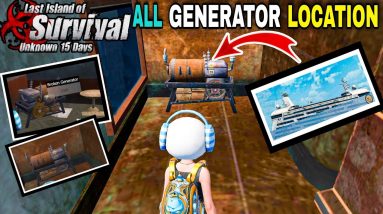 ALL GENERATOR LOCATION HEART OF THE SEA | LAST DAY RULES SURVIVAL