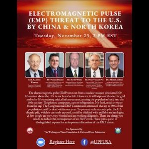 Electromagnetic (EMP) Threat to the U.S. from China and North Korea