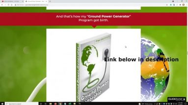 Ground Power Generator - Earth Cell Battery