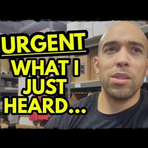 I Got A Scary Email... Insider Info... Hard Times Are Coming