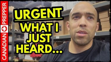 I Got A Scary Email... Insider Info... Hard Times Are Coming