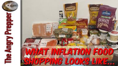 What Inflation Food Shopping Looks Like...