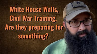White House Walls and Civil War Training. What’s going on?
