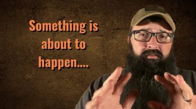 Something is about to happen…..