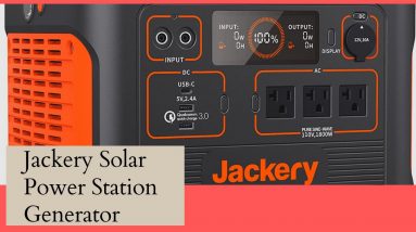 Best Portable Solar Generator for Home, Survival, Camping, Backyard, Travel #shorts