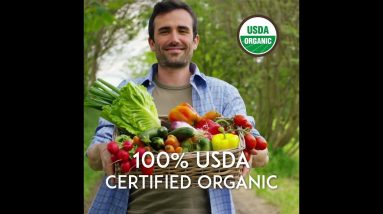 Grown American Superfood - 100% Certified Organic Superfood Grown by American Farmers
