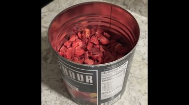 My Patriot Supply Emergency Preparedness food Strawberry taste test Do you have Food Independence