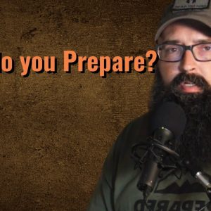 Why do you prepare?