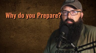 Why do you prepare?