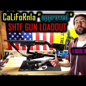 California SHTF Gun Loadout Because I Hate Myself