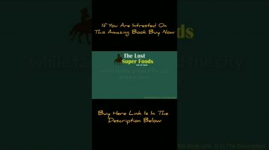 Survival Food Knowledge Book | The Lost Superfoods Book | The Lost Superfoods Book Used #shorts