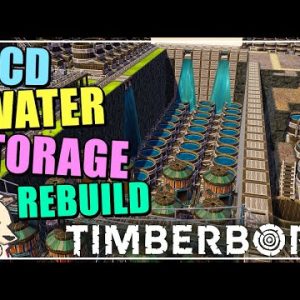58 DAY DROUGHT SURVIVAL & Water Storage Rebuild - EP 39 - Timberborn S2