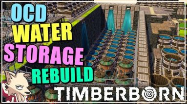 58 DAY DROUGHT SURVIVAL & Water Storage Rebuild - EP 39 - Timberborn S2