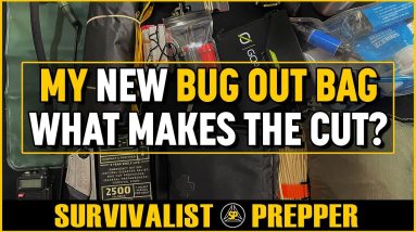 My New Bug Out Bag: What Stays, and What Goes?