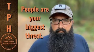 People are your biggest threat.