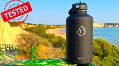 The Ultimate 64 oz Water Bottle I BUZIO Insulated Bottle Review