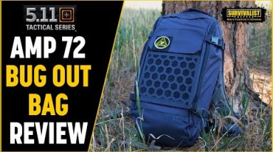 5.11 AMP 72 Bug Out Bag, EDC Backpack Breakdown