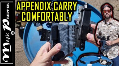How I Made Appendix Carry Comfortable | T.REX ARMS Sidecar & KORE Belt
