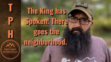 The King has Spoken, there goes the neighborhood.