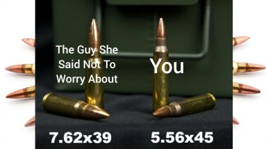 5.56 mm vs 7.62 mm AMMO - Which is the Better Long Distance Round?