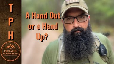 A hand out or a hand up?